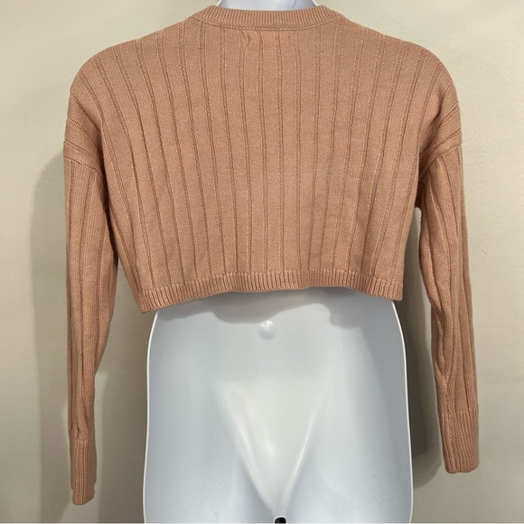 Full Circle Trends sweater mid-drift sweater, half sweater, layering, size large - Picture 8 of 8